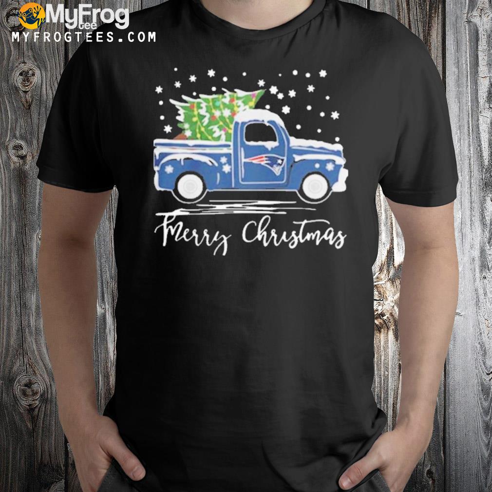 New England Patriots Pickup Truck Christmas Shirt
