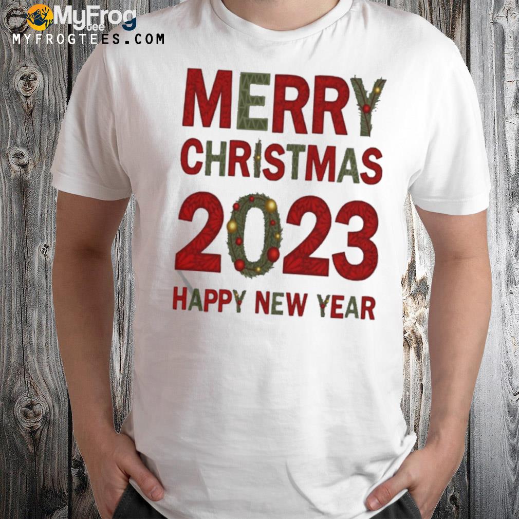 New year 2023 Christmas approaching art shirt