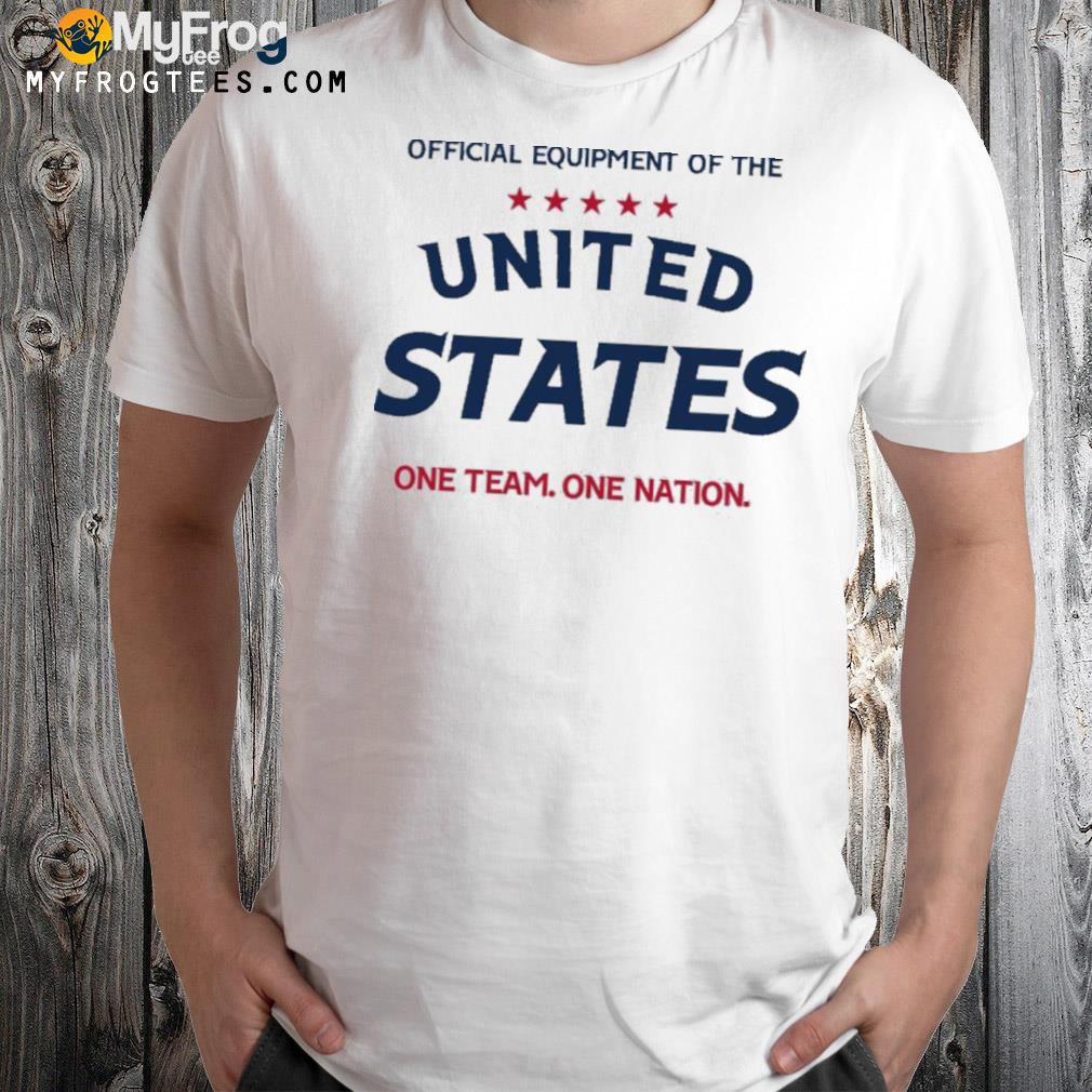 One team one nation united states national soccer team Qatar world cup 2022 shirt