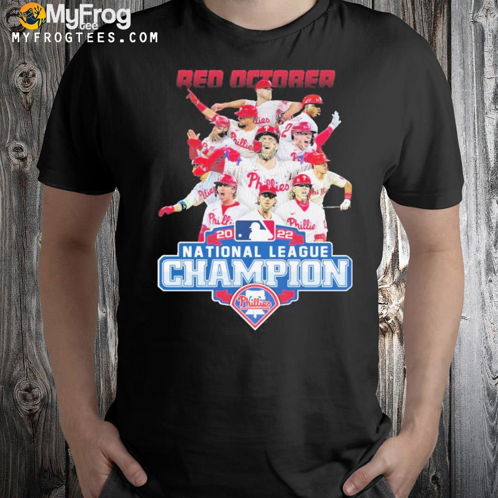Red october 2022 national league champions shirt