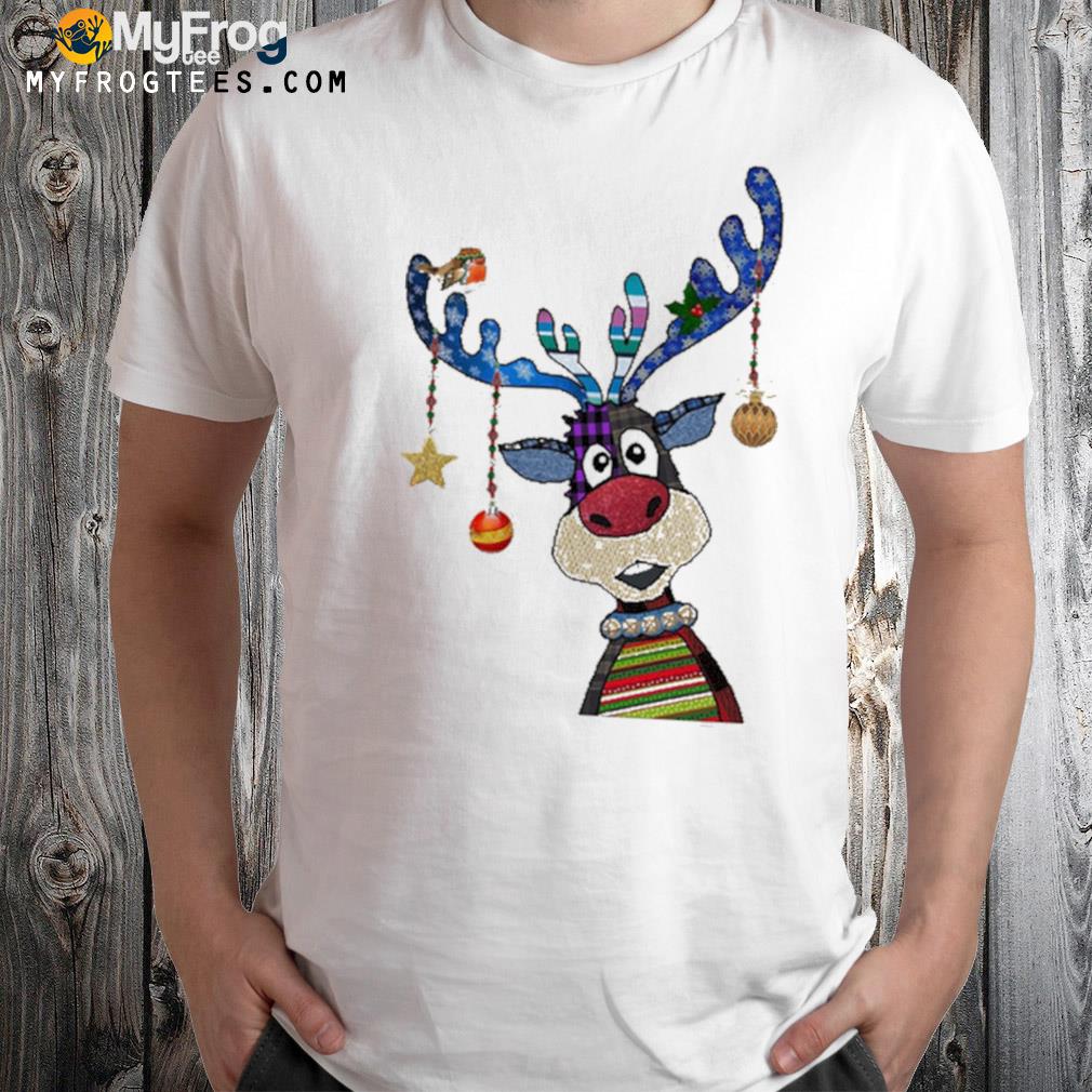 Reindeer merry Christmas t-shirt