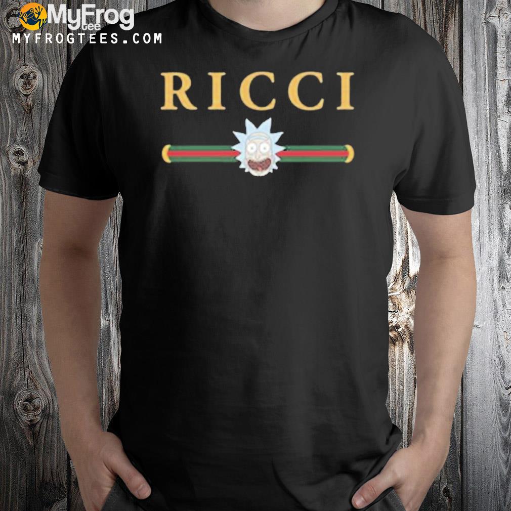 RiccI rick and morty parody shirt