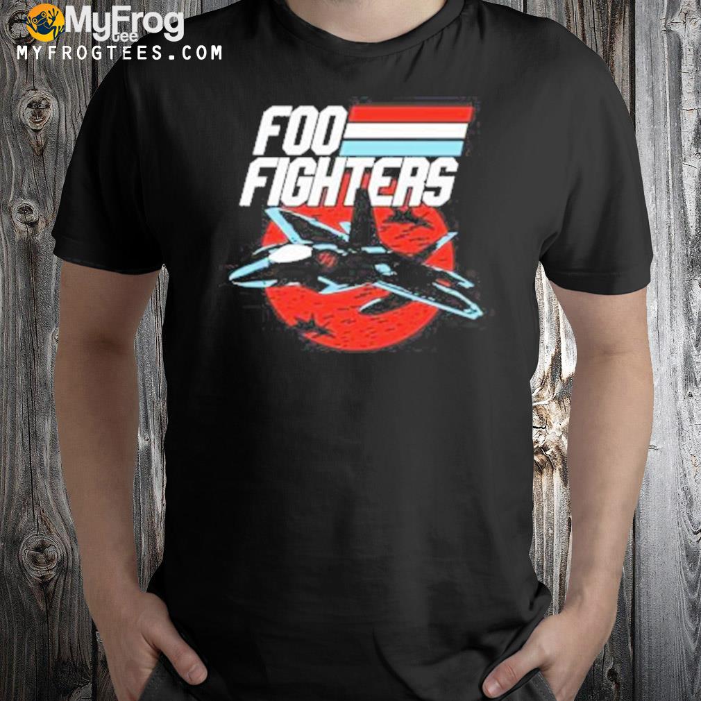 Ryan pinesworth foofighters fighter jet shirt