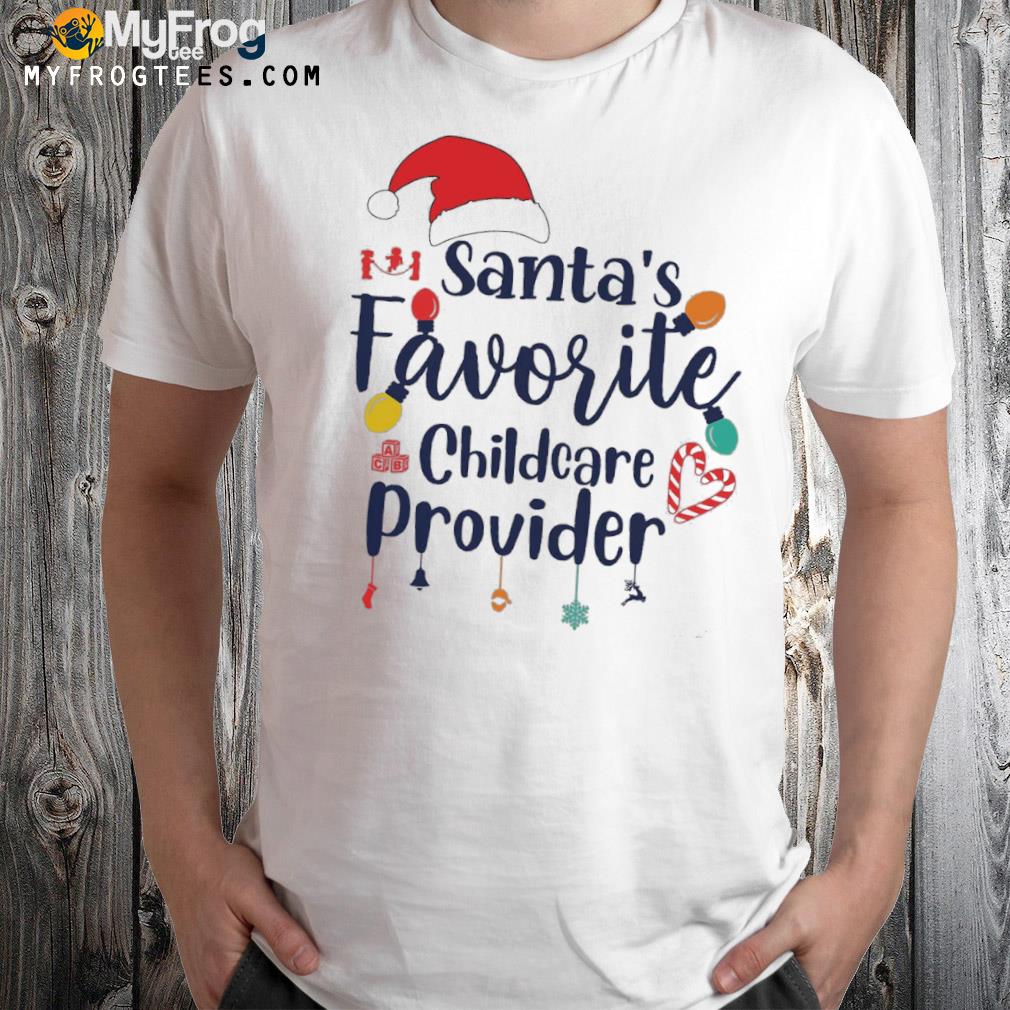 Santa's favorite childcare provider Ugly Christmas sweatshirt