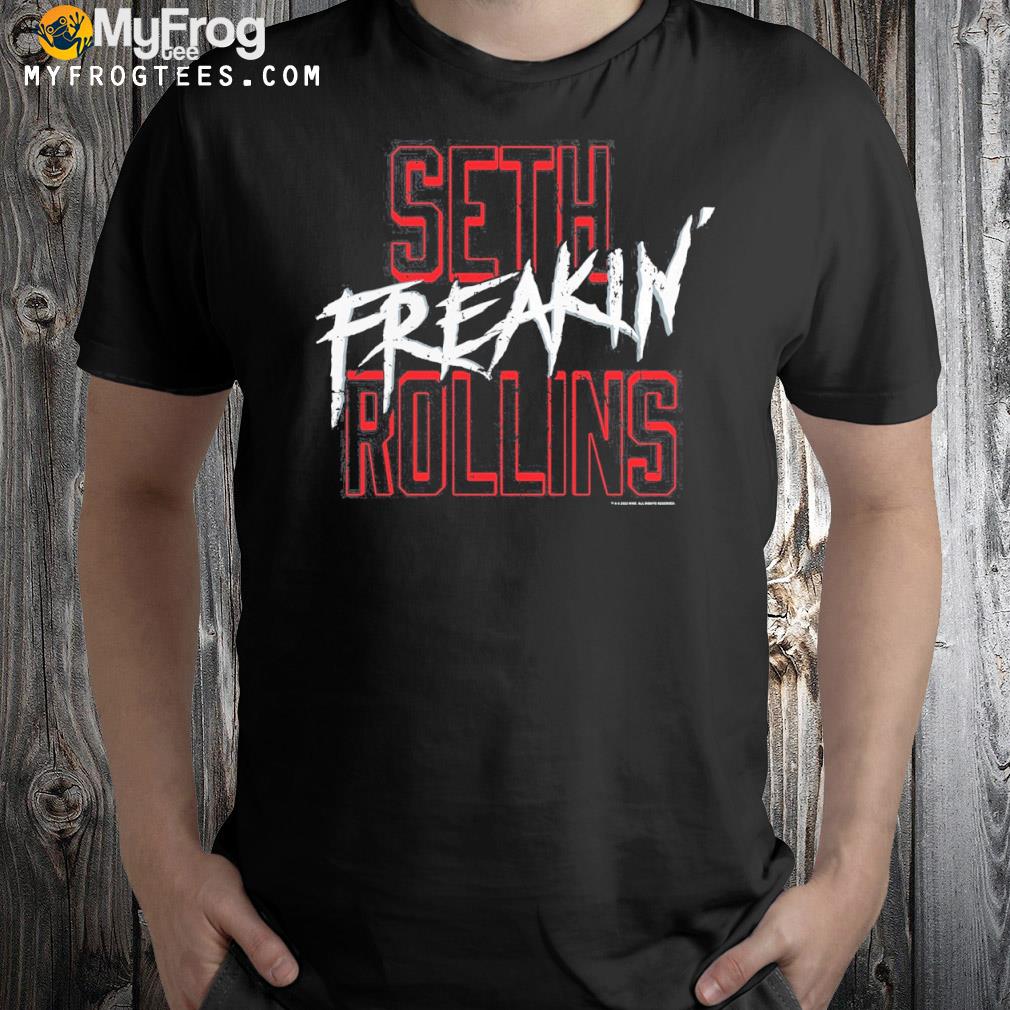 Seth Freakin Rollins Red Text T-Shirt