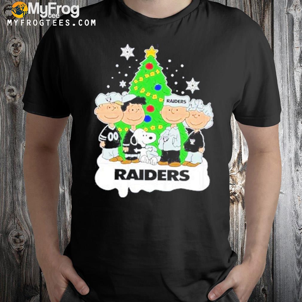 Snoopy the Peanuts las vegas raiders Christmas shirt