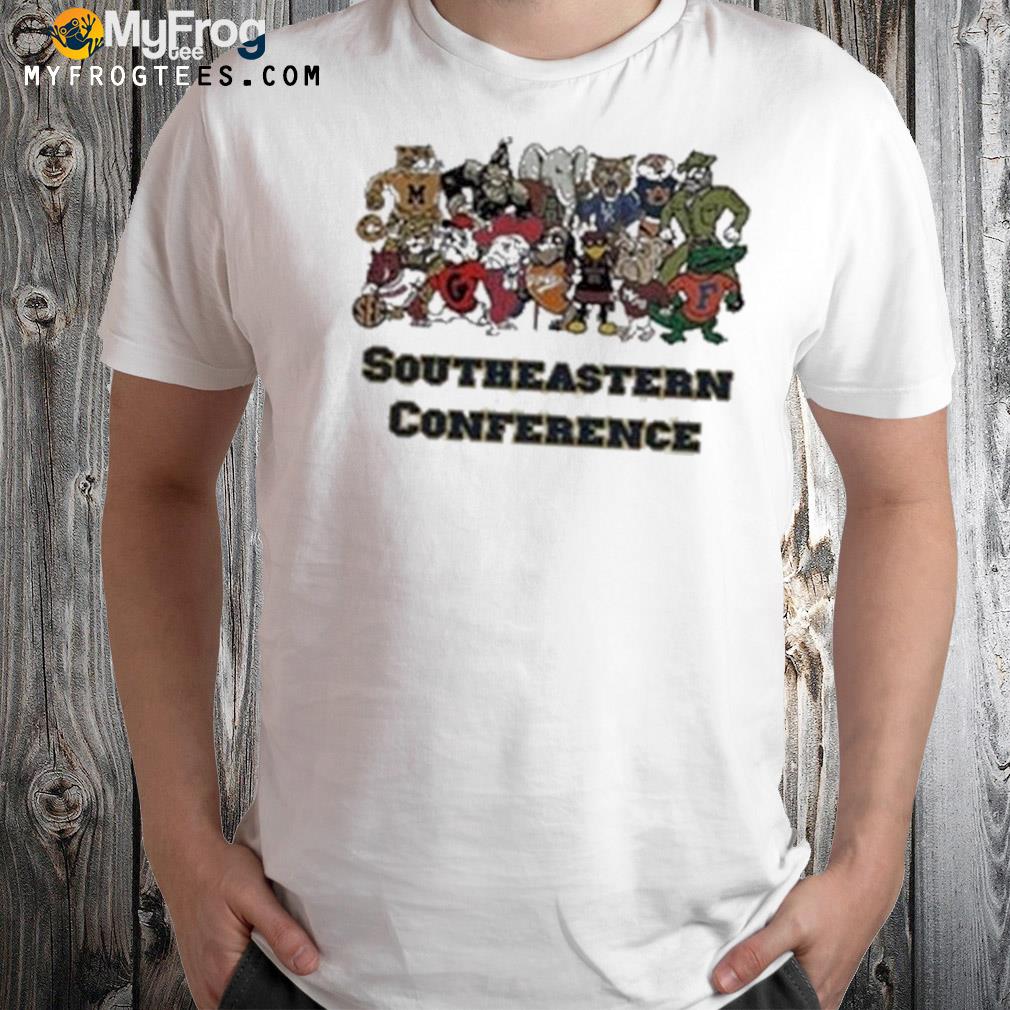 Southeastern conference 2022 championship sec mascot shirt