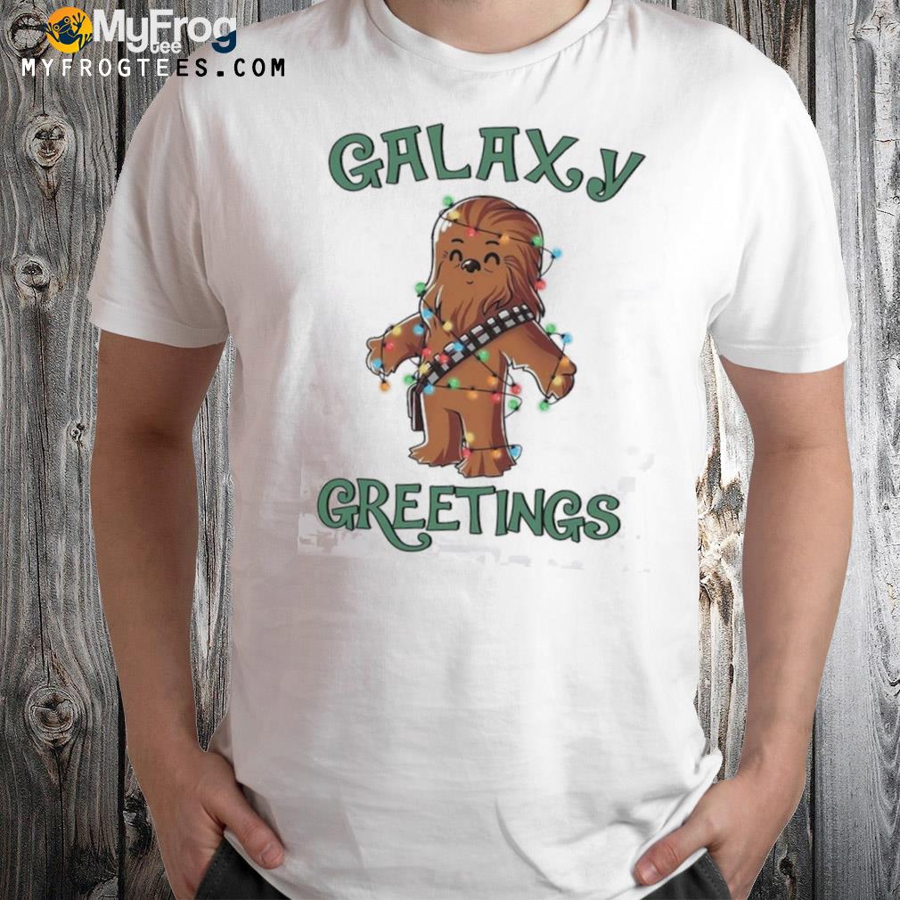 Star Wars Chewbacca Christmas Lights T-Shirt