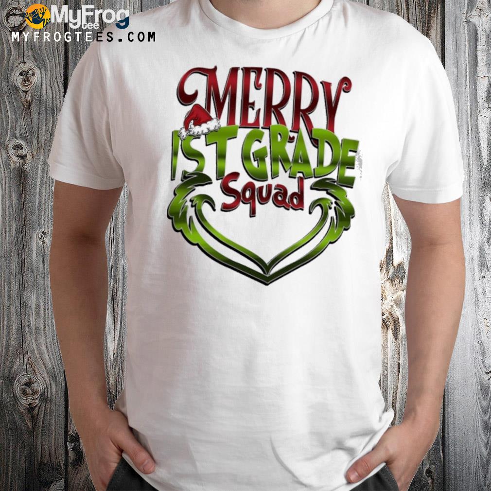 The grinch merry 1st grade Christmas Sweatshirt