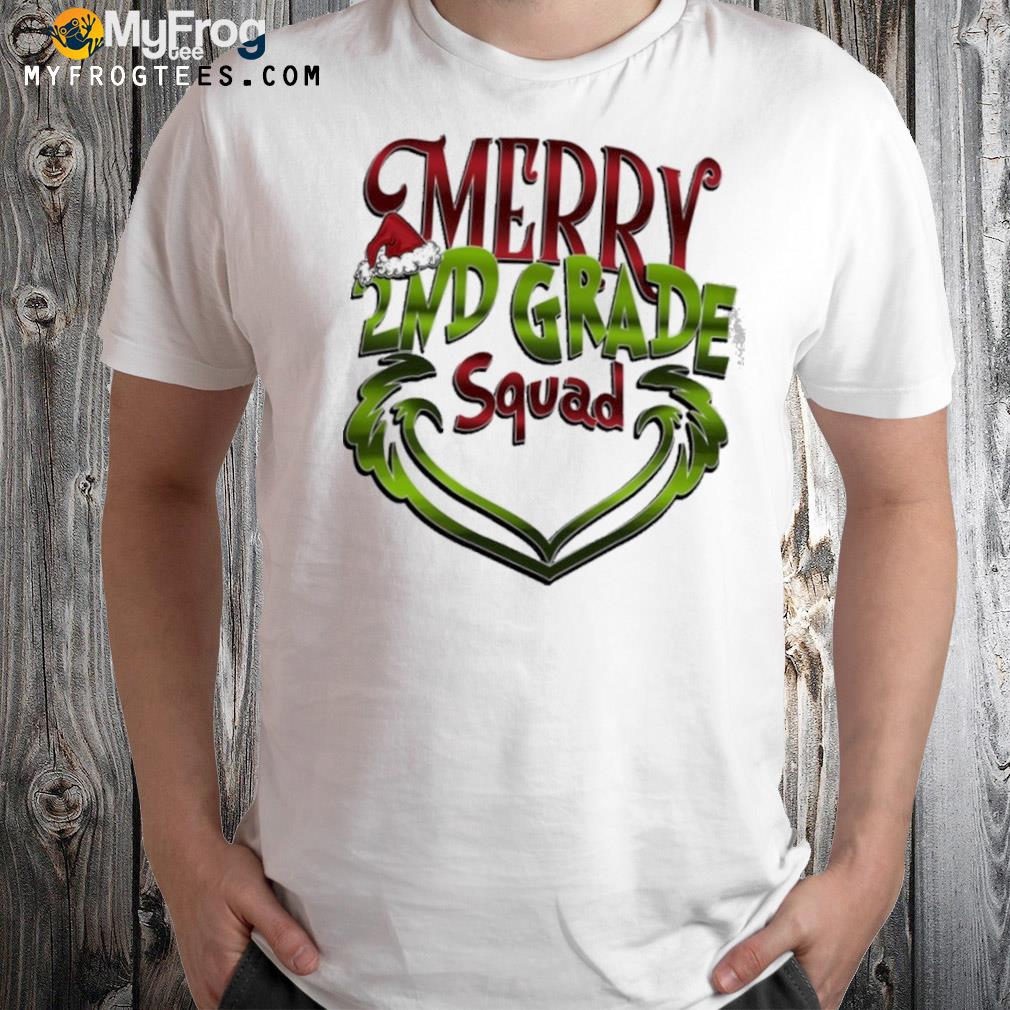 The grinch merry 2nd grade Christmas Sweatshirt