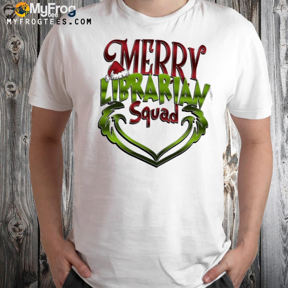The grinch merry librarian Christmas Sweatshirt