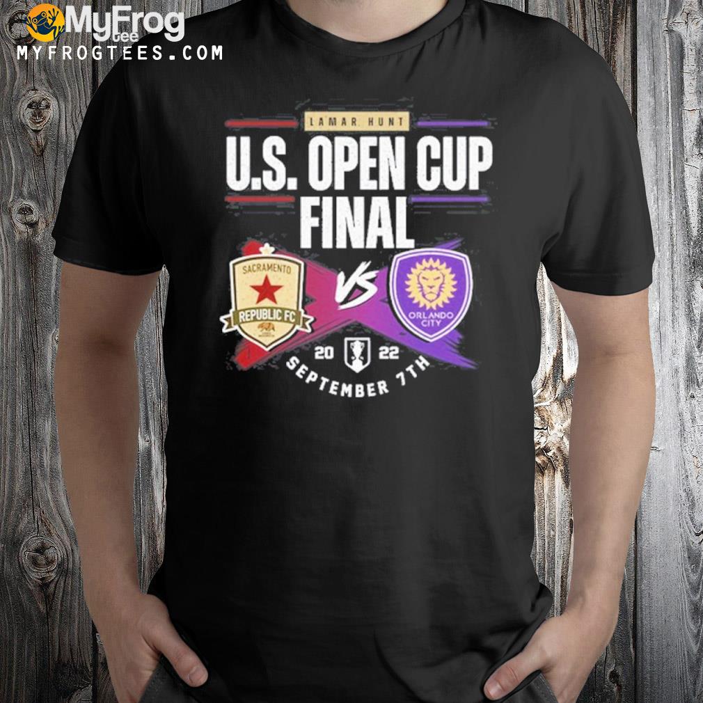 U.S. Open Cup 2022 Final Match Up Black Shirt