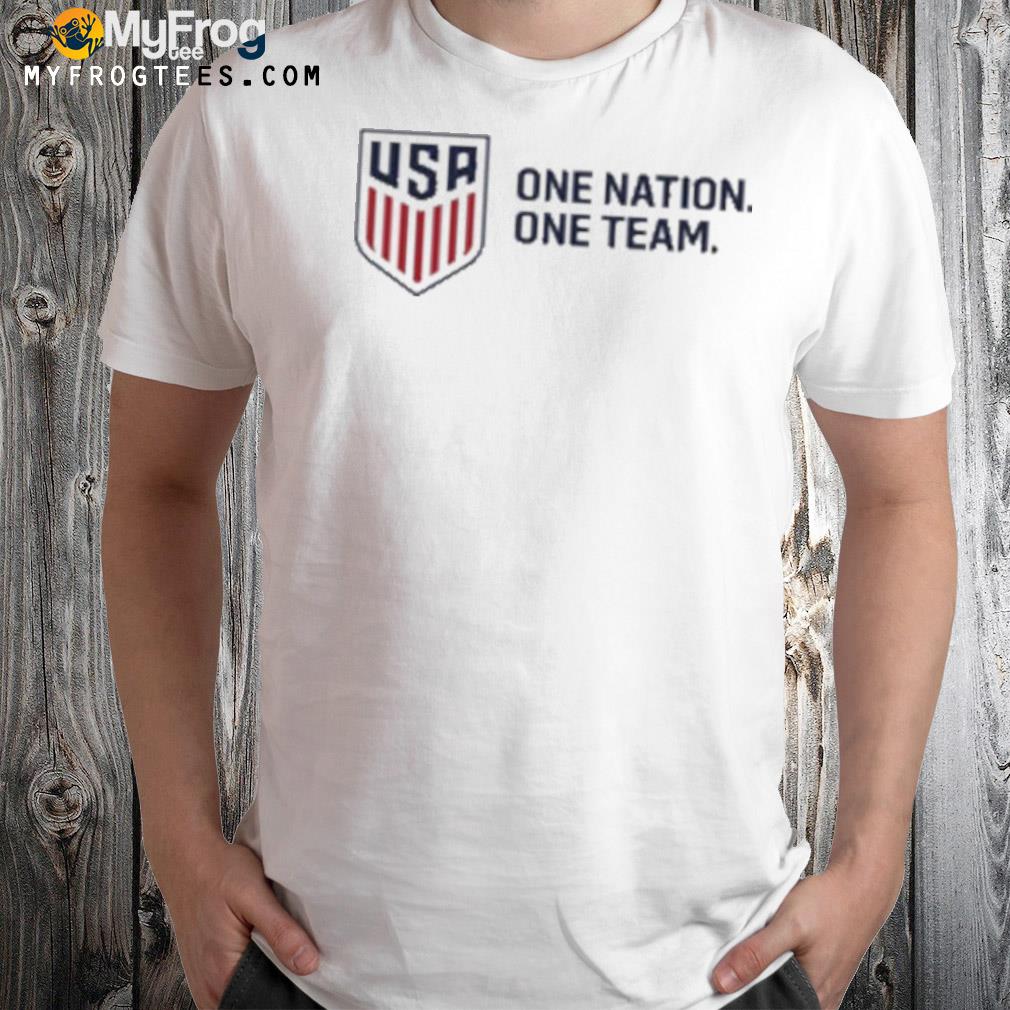 Usa one nation one team logo shirt