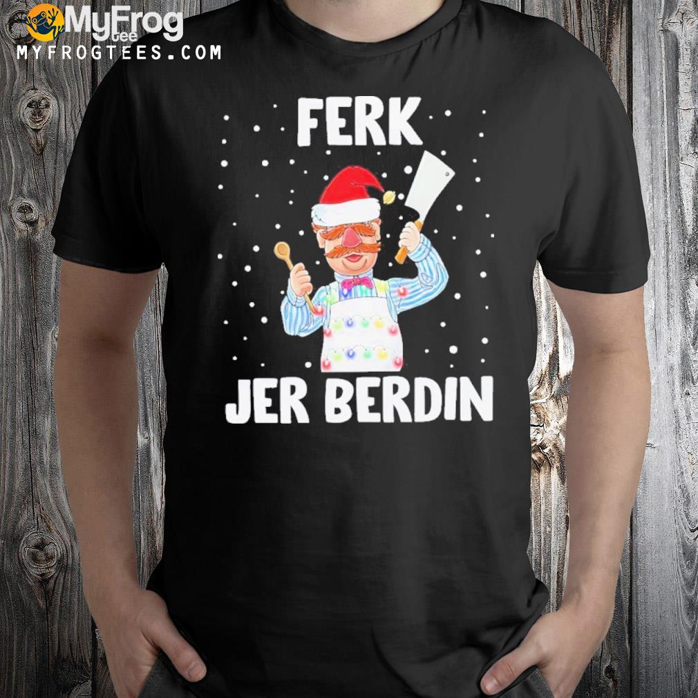 Vert Der Ferk Swedish Chef Christmas Vintage T-Shirt