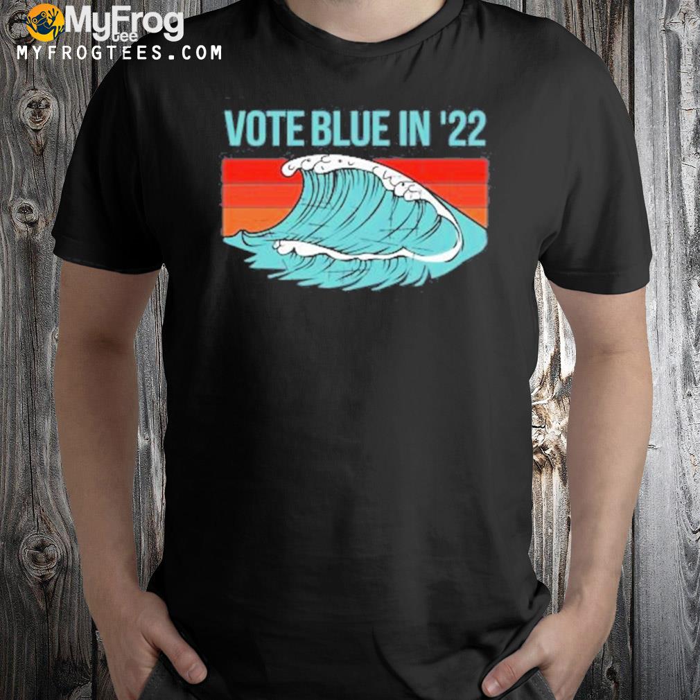 Vote blue in 22 shirt