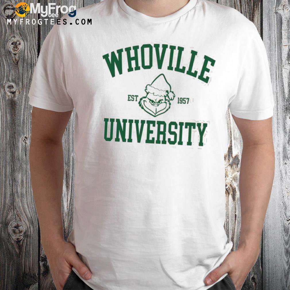 Whoville university shirt