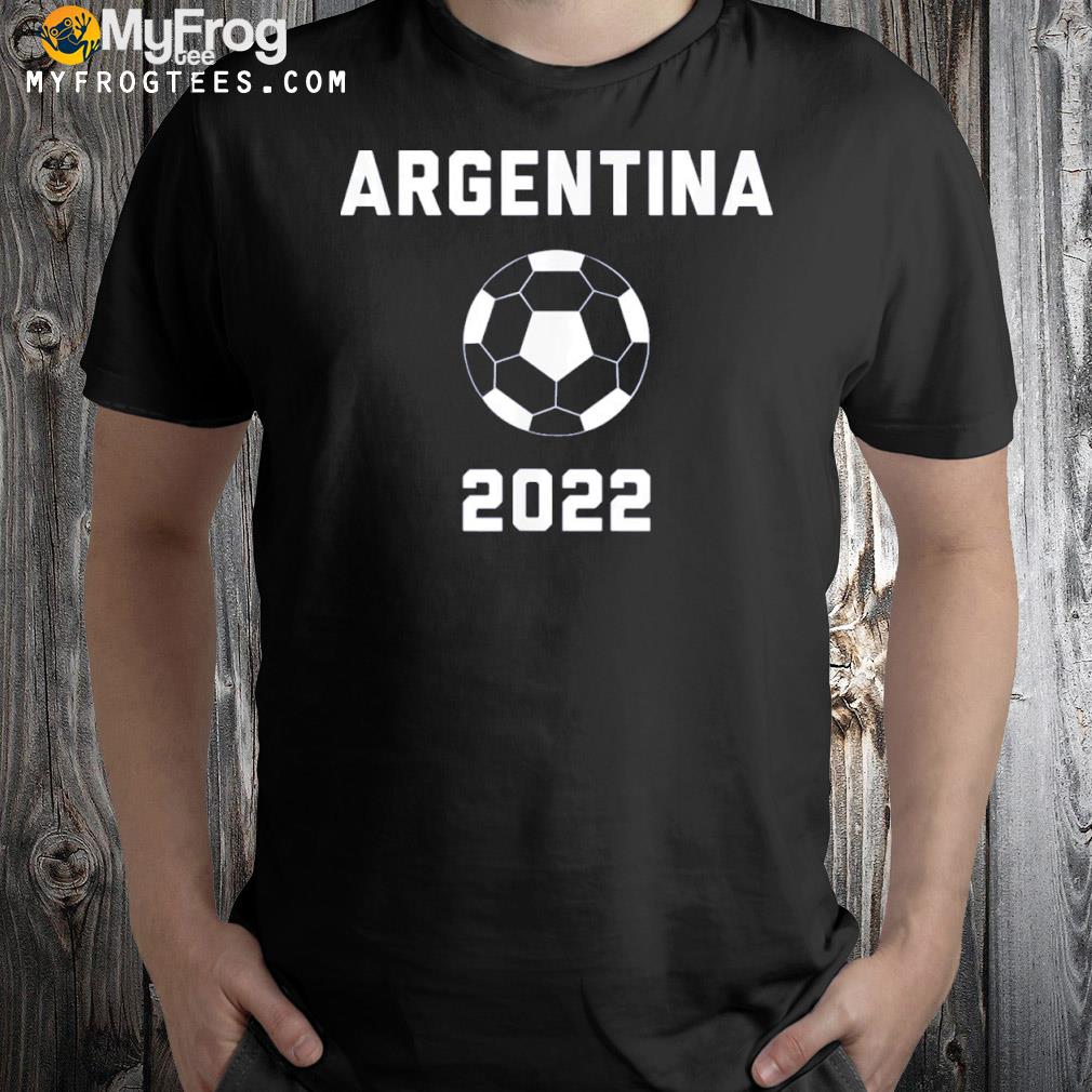 World Cup 2022 Argentina Soccer Ball T-Shirt