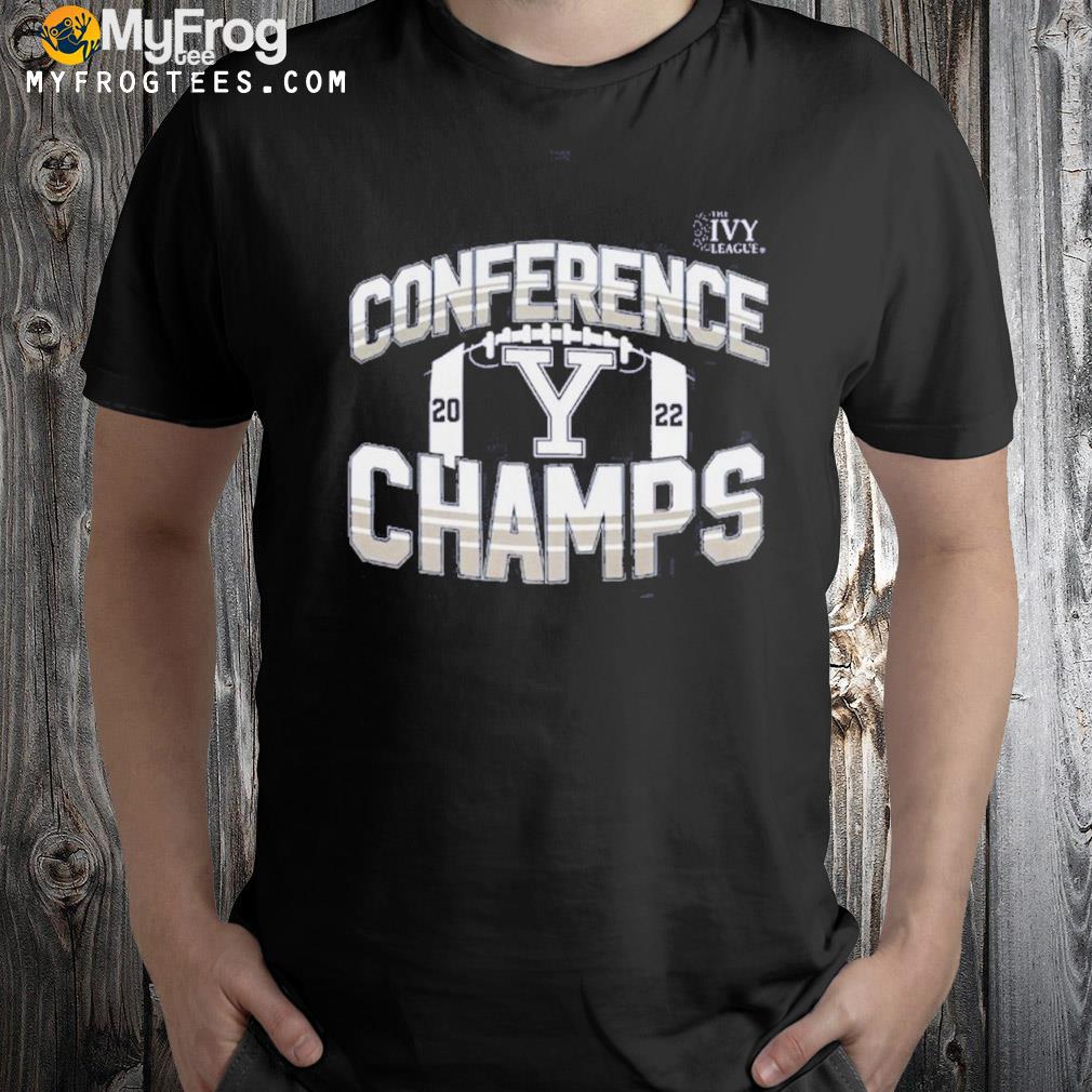 Yale Bulldogs 2022 ivy league Football yale Bulldogs conference champions shirt