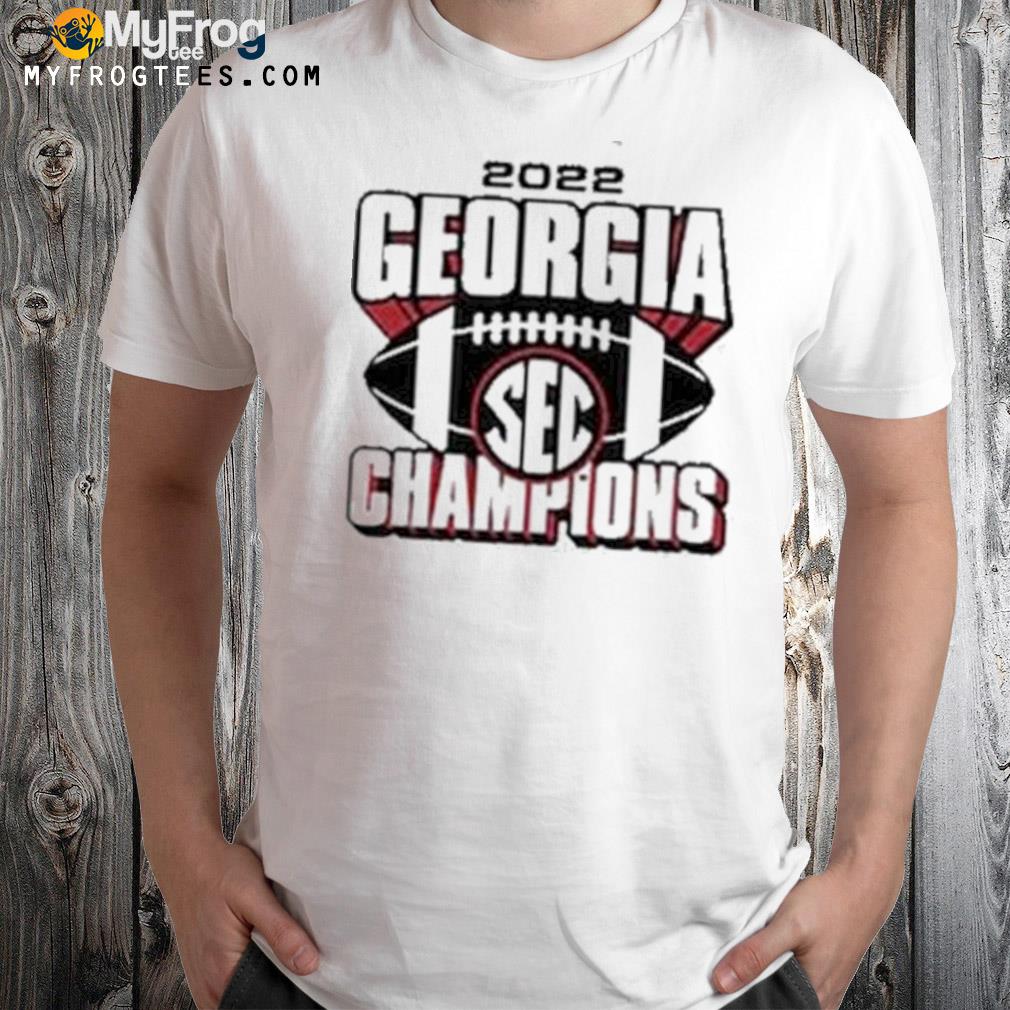 2022 Georgia Bulldogs sec champions shirt