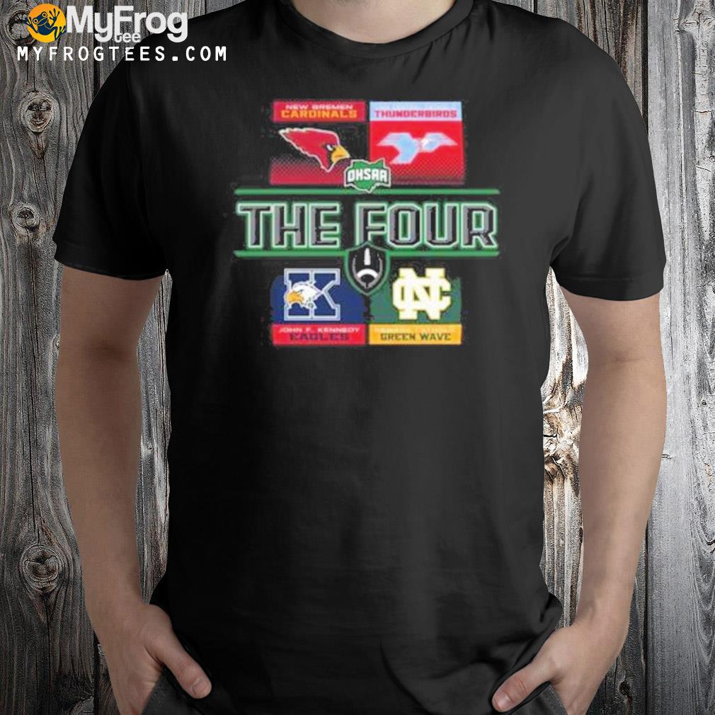 2022 ohsaa Football Division viI state semifinals the four shirt