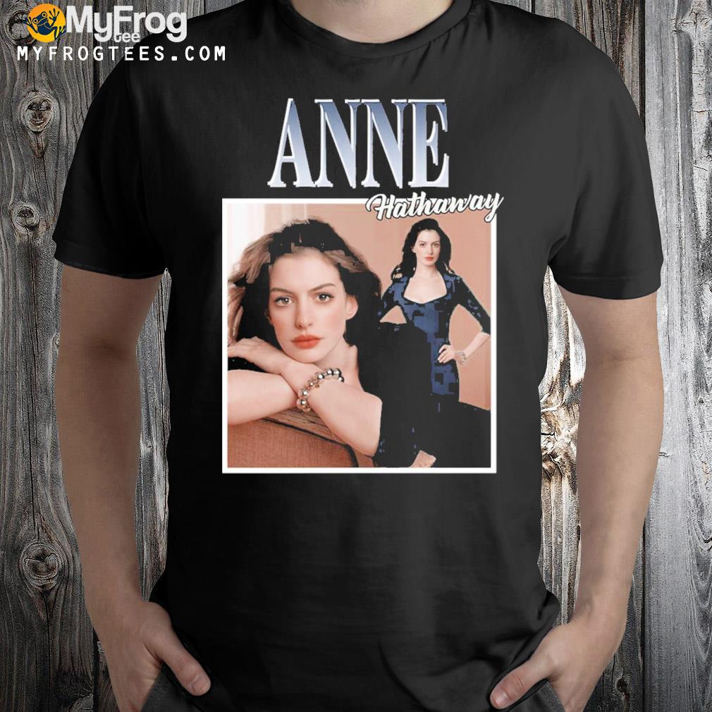 Anne Hathaway retro homepage t-shirt