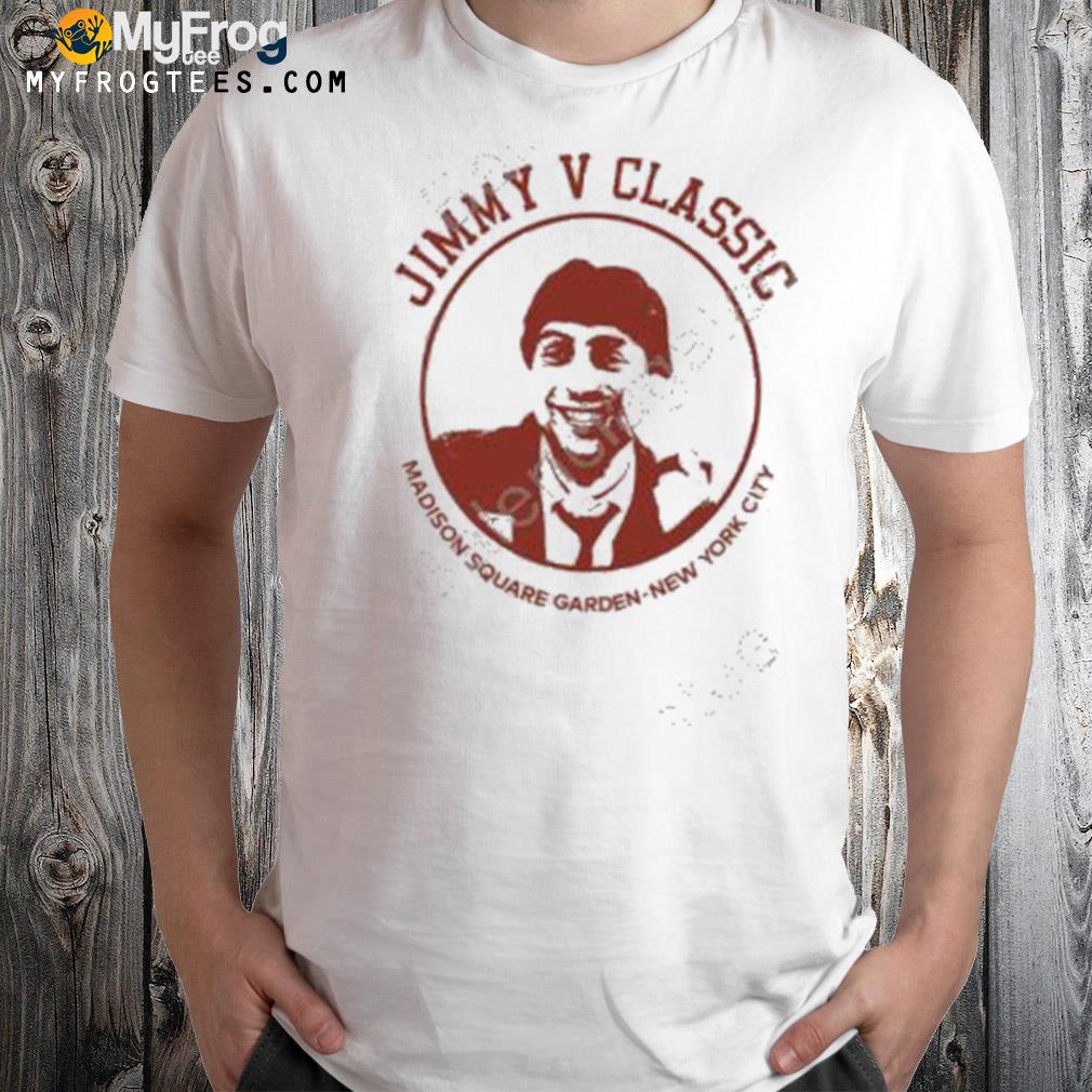Bob valvano Jimmy v classic madison square garden New York city t-shirt