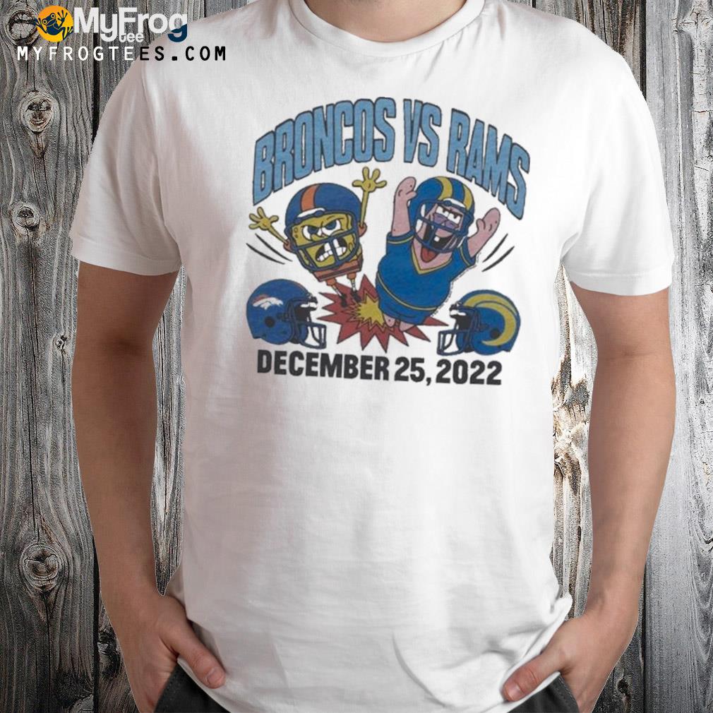 Denver Broncos Vs Los Angeles Rams Nfl 2022 Gameday Matchup Shirt
