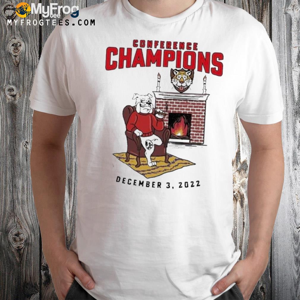 Georgia Bulldogs Conference Champions December 3 2022 T-shirt