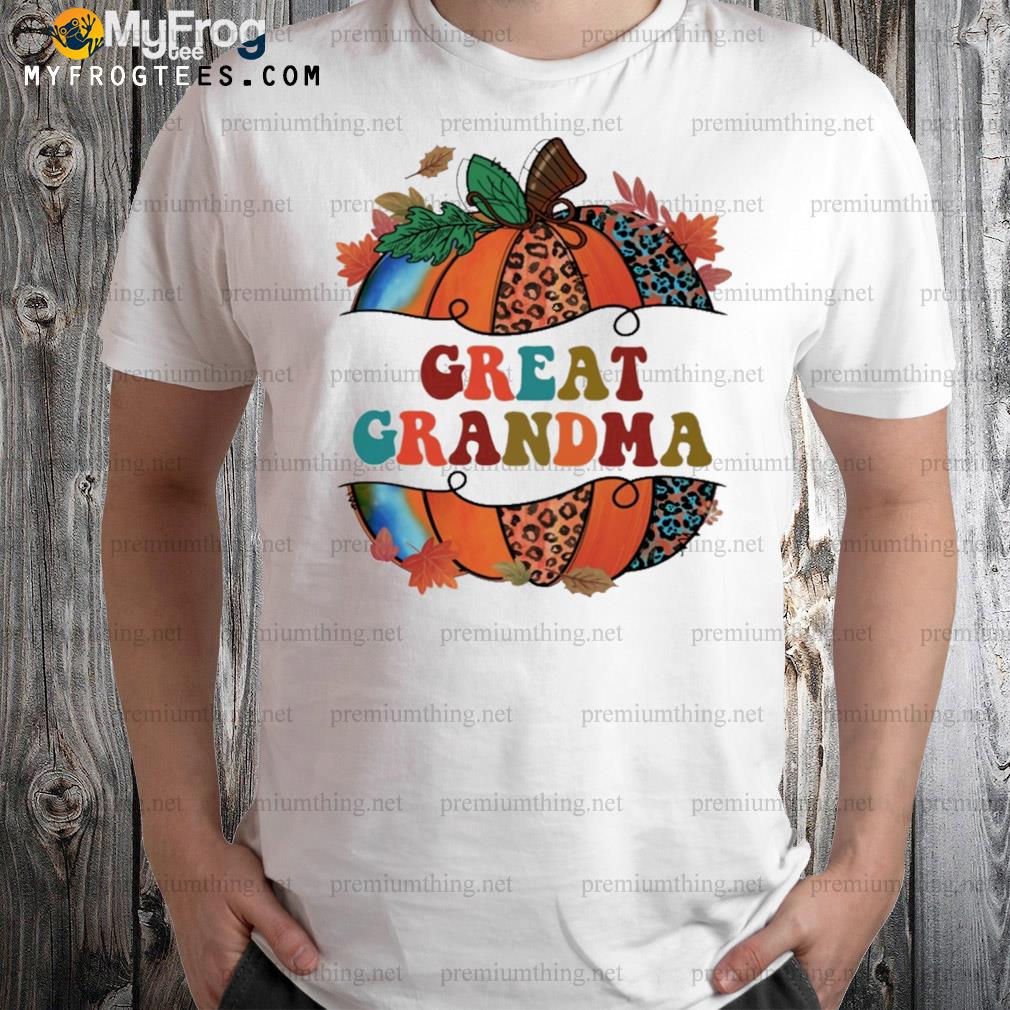 Gift for great grandma shirt