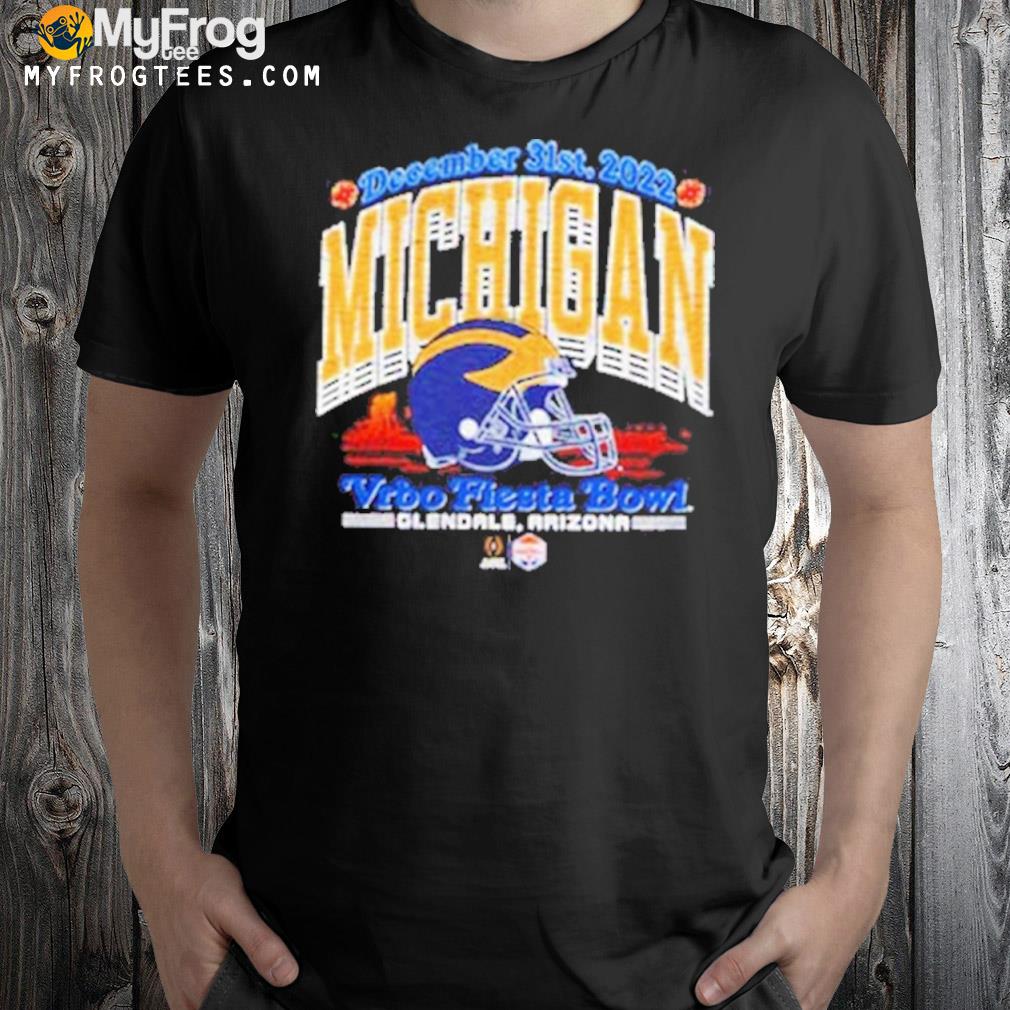 Michigan Football 2022 College Football Playoff Fiesta Bowl T-shirt