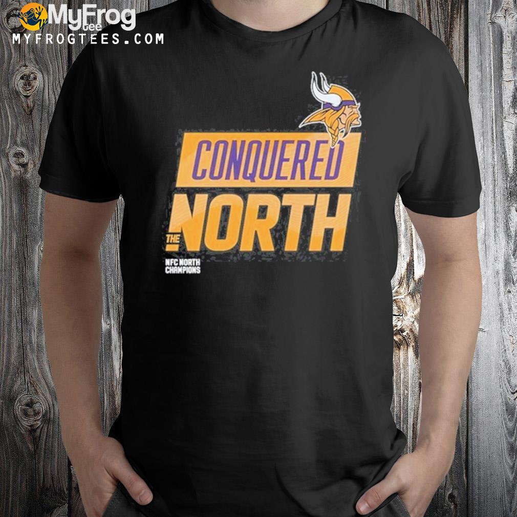 conquered the north vikings shirt