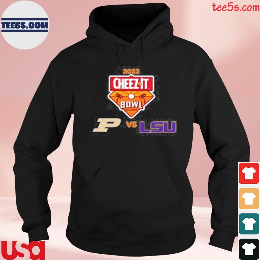 Purdue Vs Lsu 2022 Cheez It Bowl Playoff T-Shirt hoodies