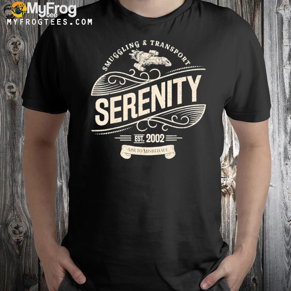Serenity sgling and transport firefly shirt