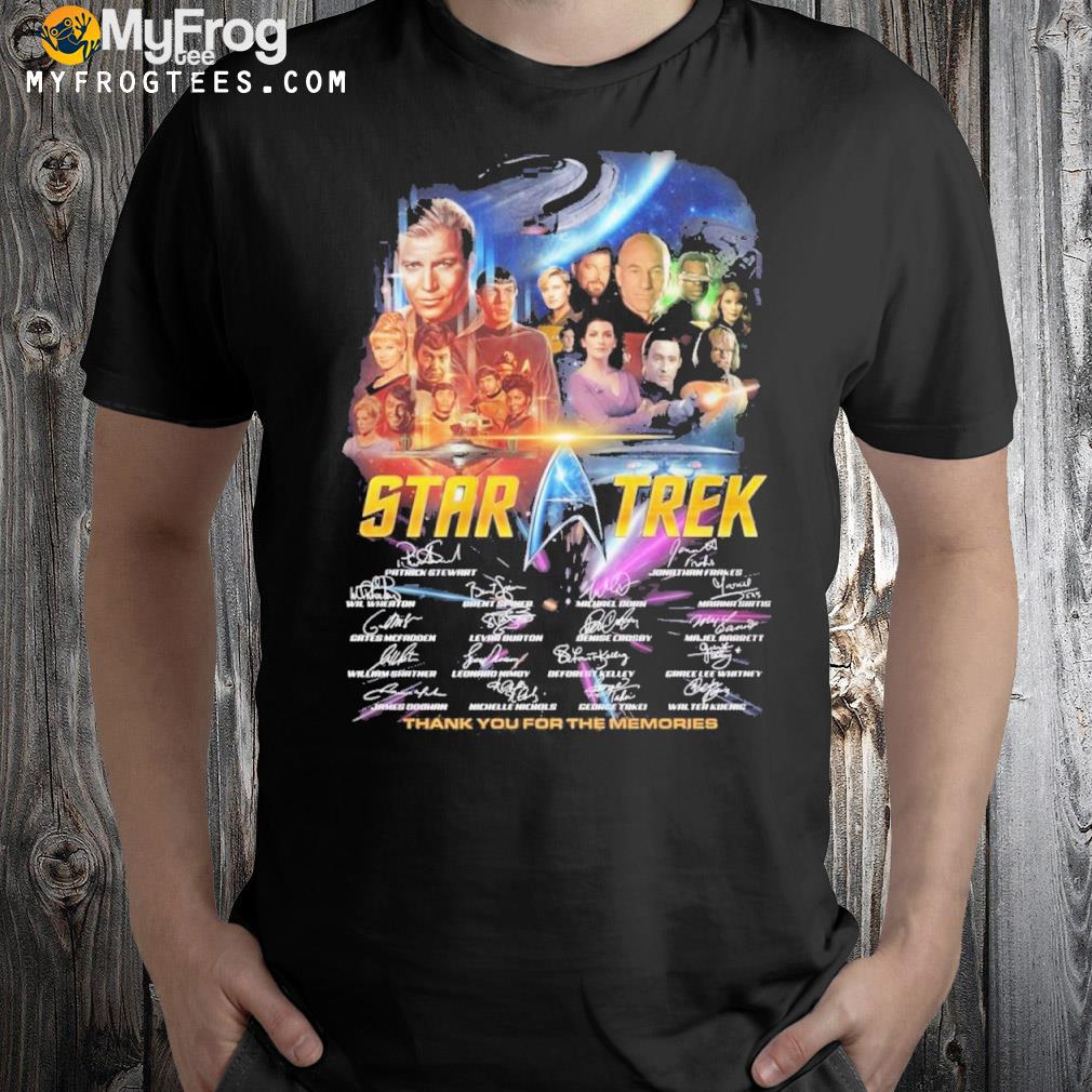 Star Trek Thank You For The Memories Shirt