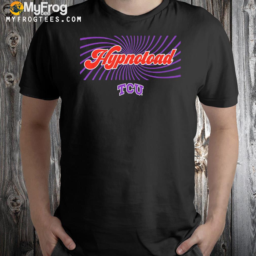 Tcu Football hypnotoad text shirt