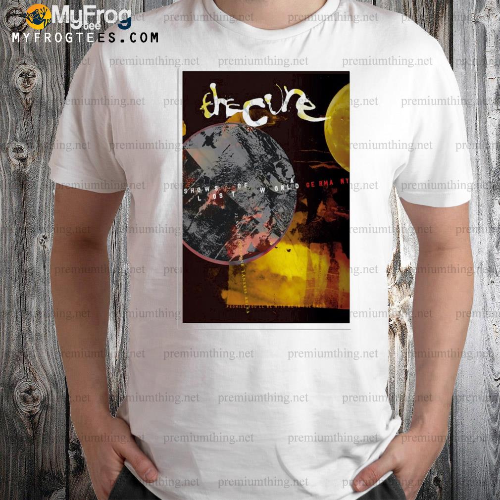 The cure 2022 cologne event poster shirt