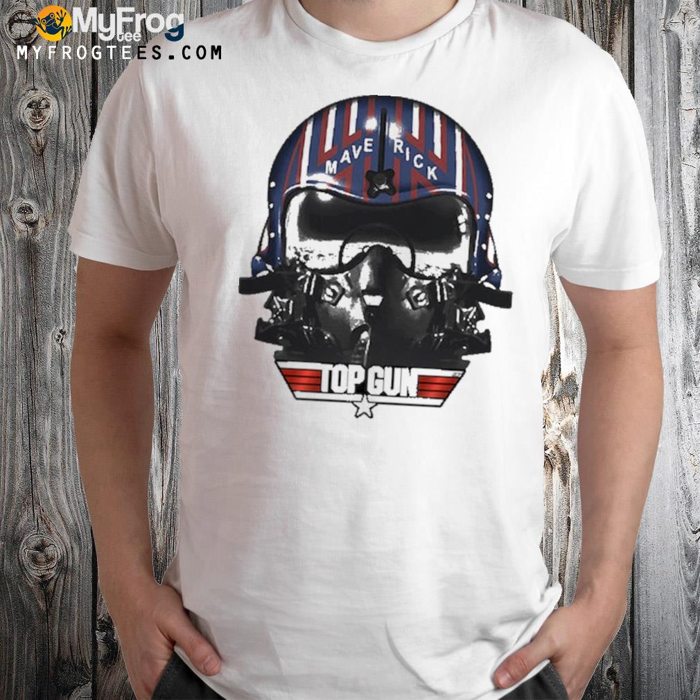 Top gun maverick helmet t-shirt