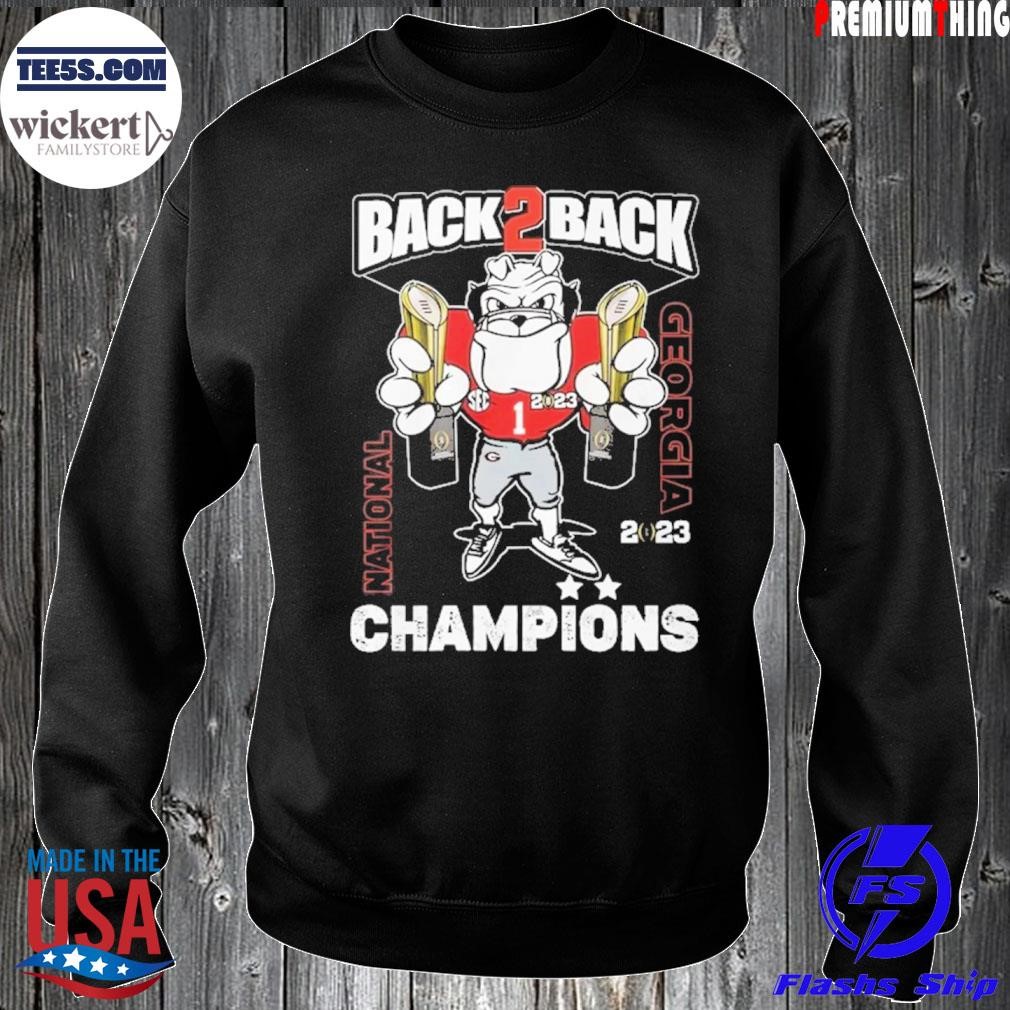 Back to back Georgia Bulldogs national champions 2023 shirt Sweater.jpg