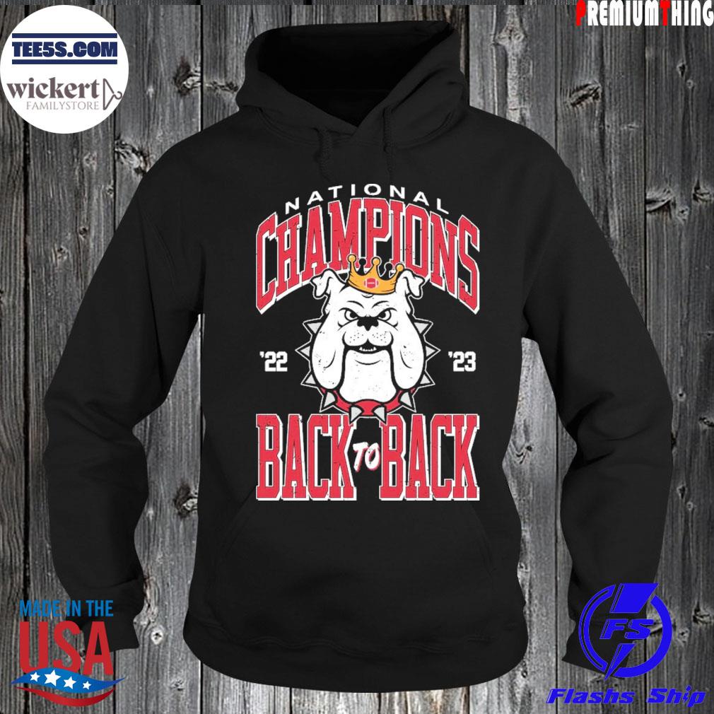 Back To Back 2022 2023 National Champions Georgia Bulldogs s Hoodie