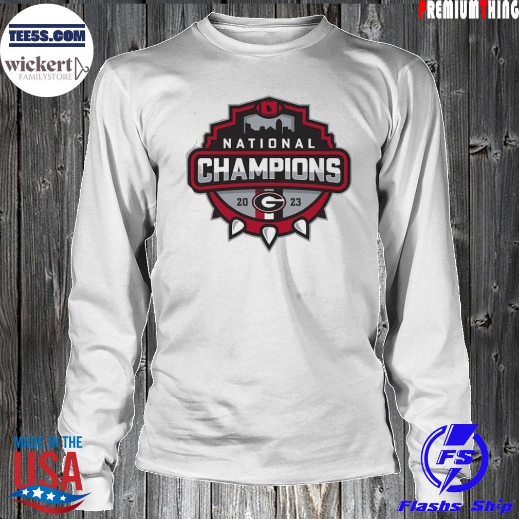 Georgia Bulldogs National Championship 2023 Shirt LongSleeve