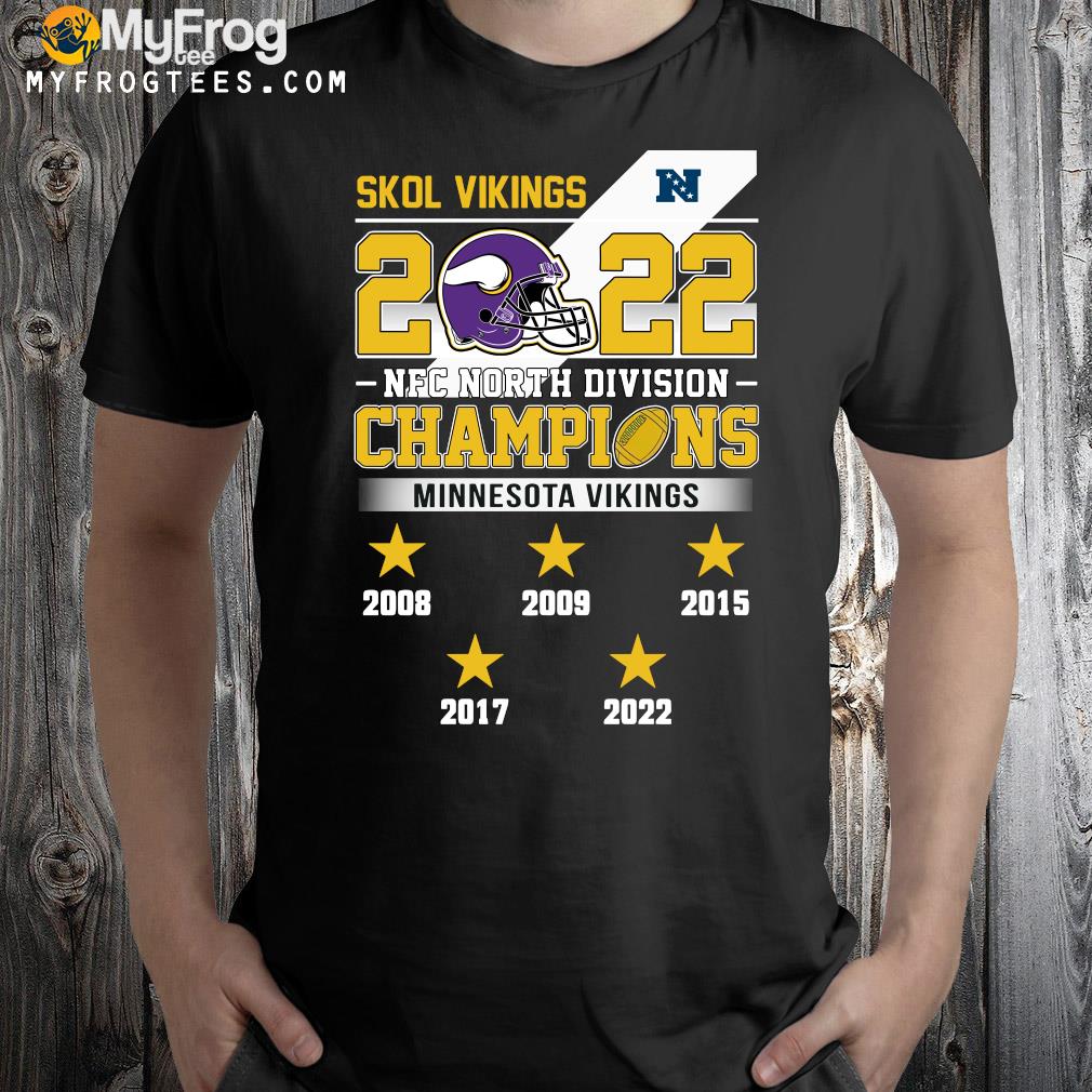 vikings division champ shirts