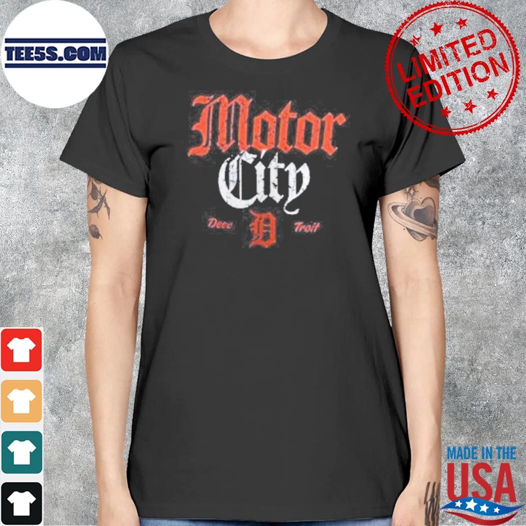 detroit tigers motor city shirt