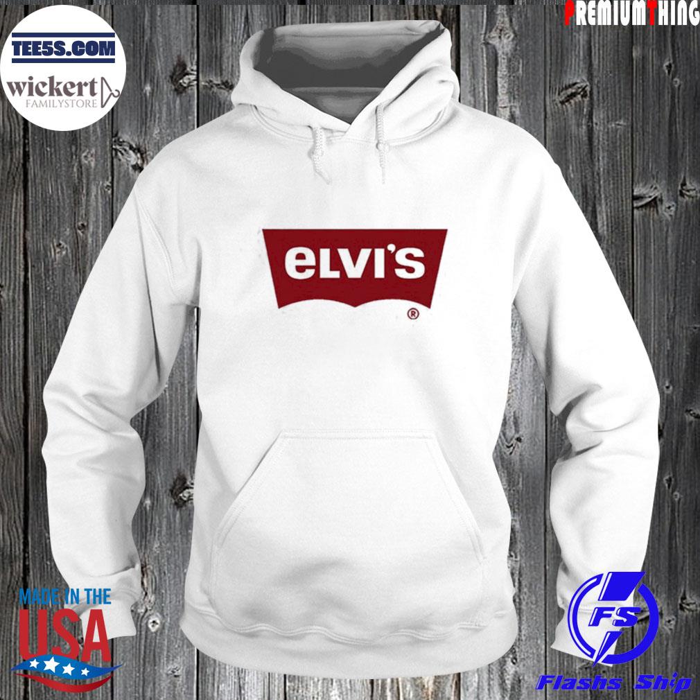 Elvis Levis Logo Parody T-Shirt, hoodie, sweater, long sleeve and tank top