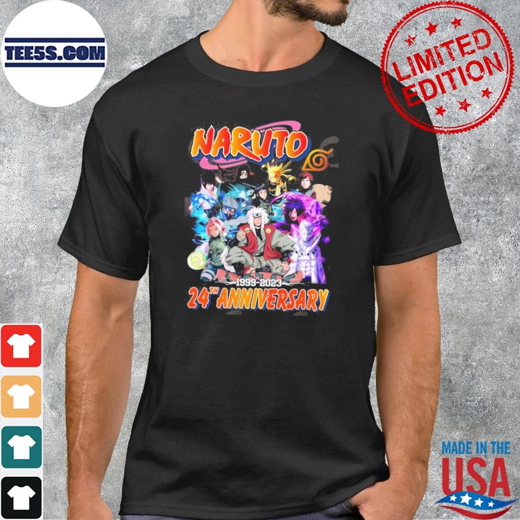 24th Anniversary 1999 – 2023 Naruto Unisex T-Shirt