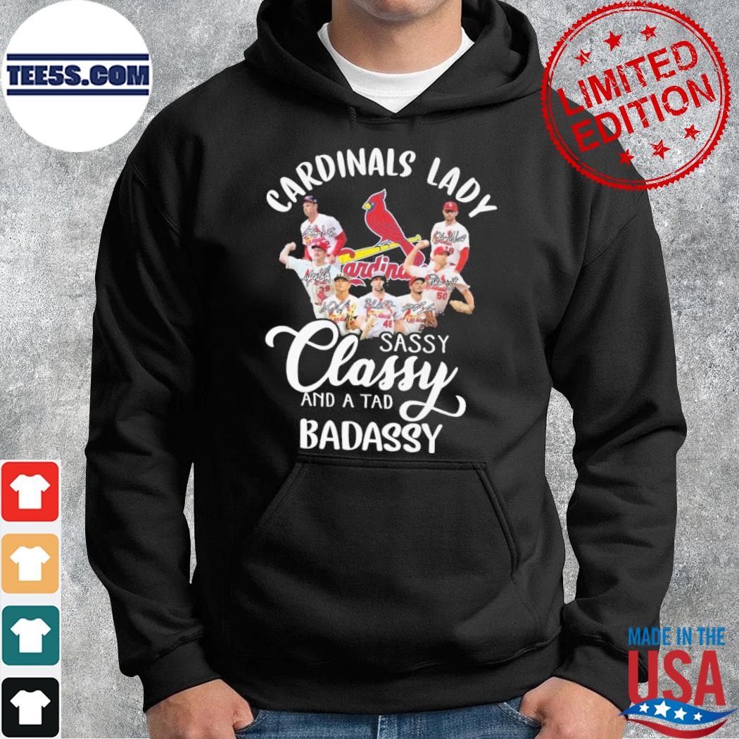 Cardinals lady sassy classy and a tad badassy shirt hoodie.jpg