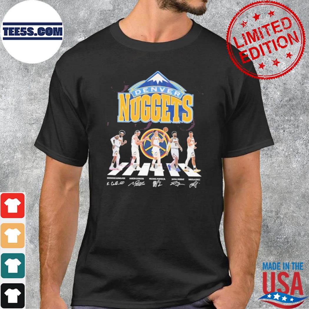 Denver Nuggets Members abbey load team player 2023 T-Shirt