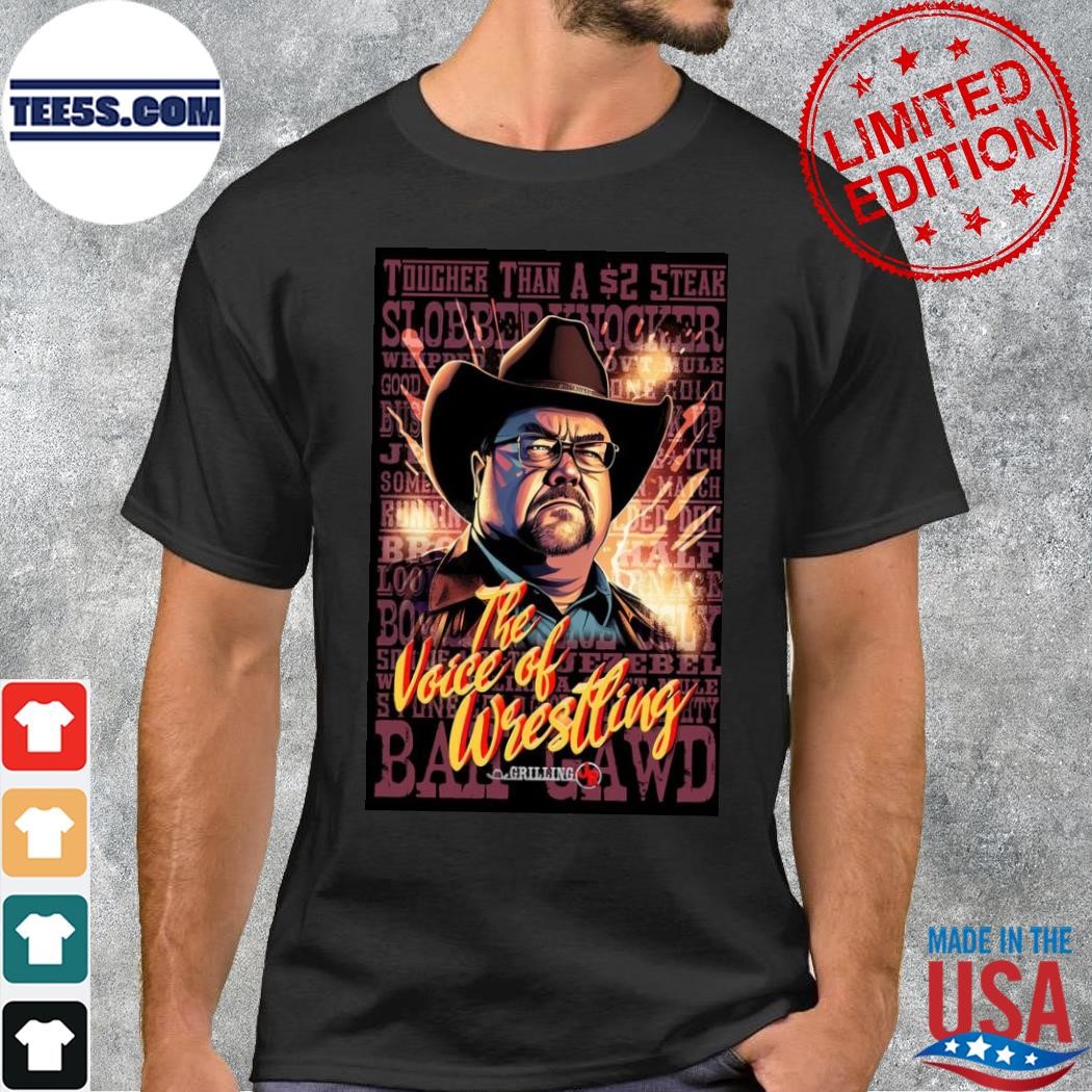 Grilling jr the voice of wrestling 2023 shirt