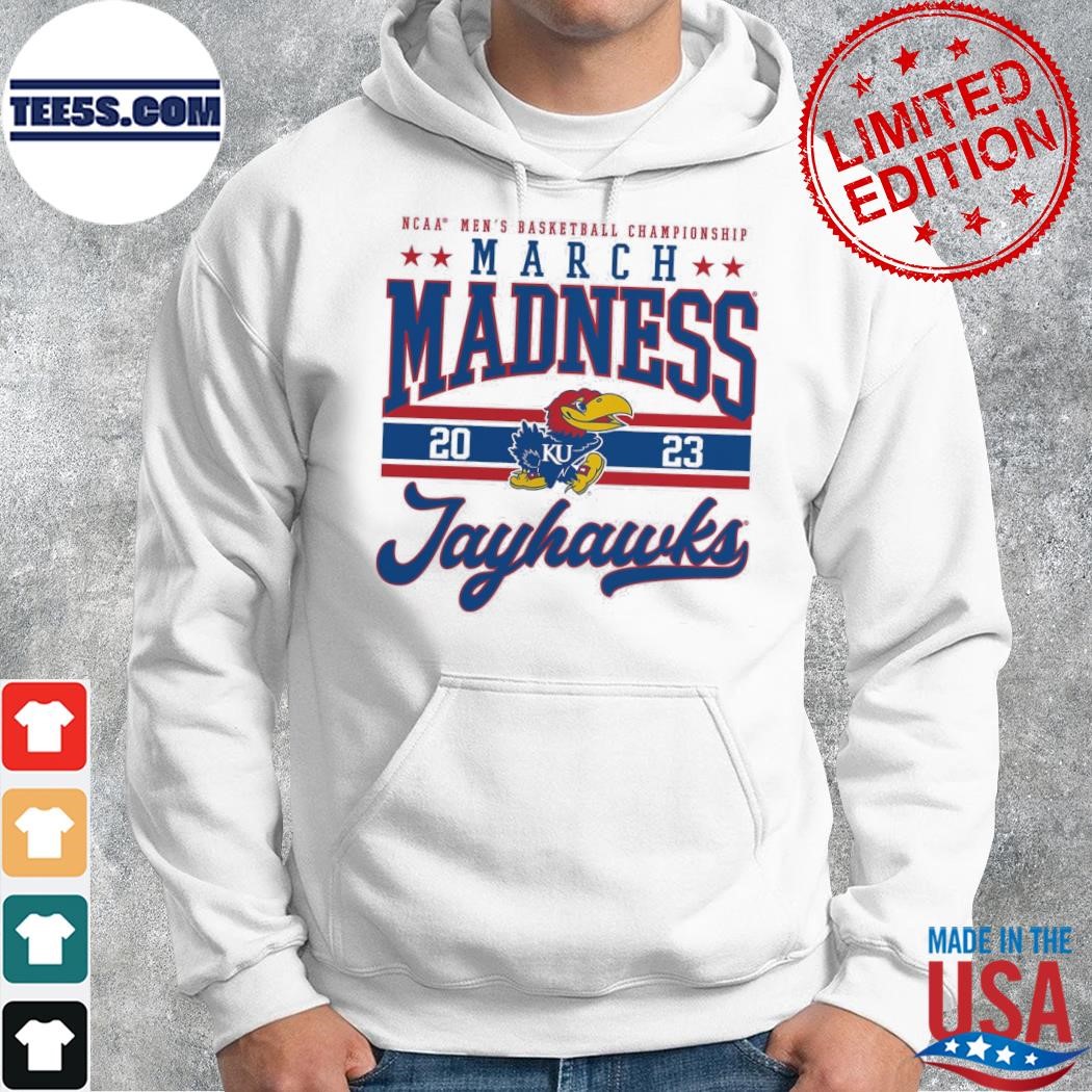 Kansas jayhawks ncaa men's basketball championship march madness 2023 shirt hoodie.jpg