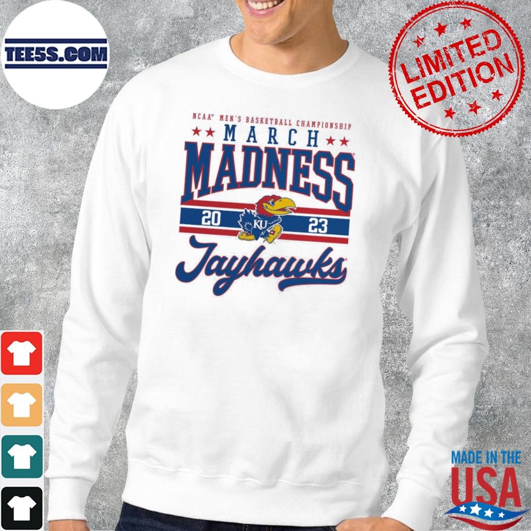 Kansas jayhawks ncaa men's basketball championship march madness 2023 shirt longsleve.jpg