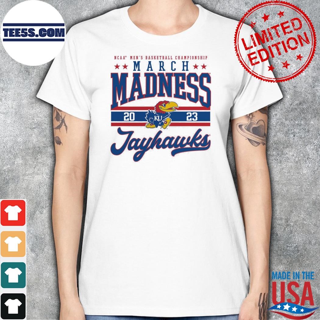 Kansas jayhawks ncaa men's basketball championship march madness 2023 shirt women.jpg